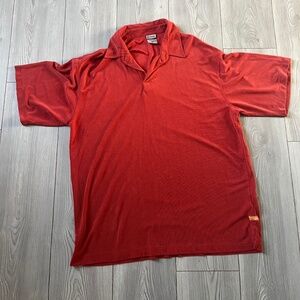 Columbia GRR Polo Tee Collared Athletic Ribbed Shirt Men's Size L